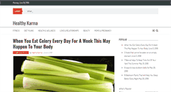 Desktop Screenshot of healthy-karma.com
