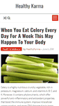 Mobile Screenshot of healthy-karma.com